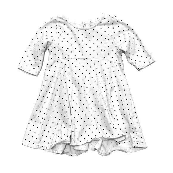 Old Navy Other - Old Navy White Polkadot Fit & Flare Dress